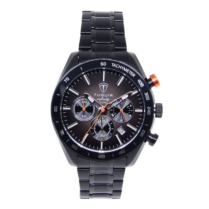 Relógio Masculino Tuguir Infinity Cronógrafo TGI37119 Preto